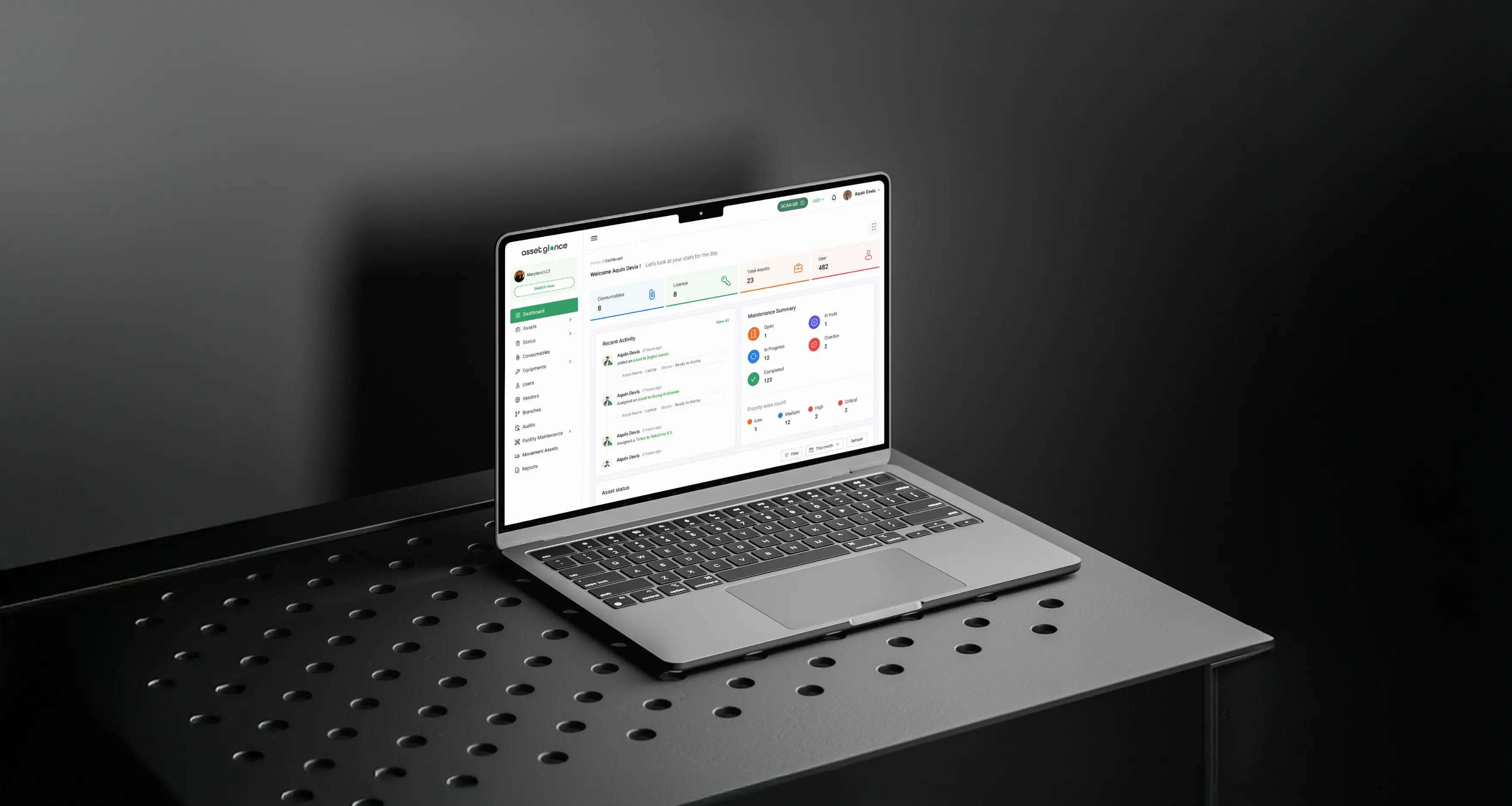 Asset Glance project