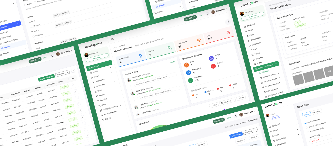 Asset Glance project