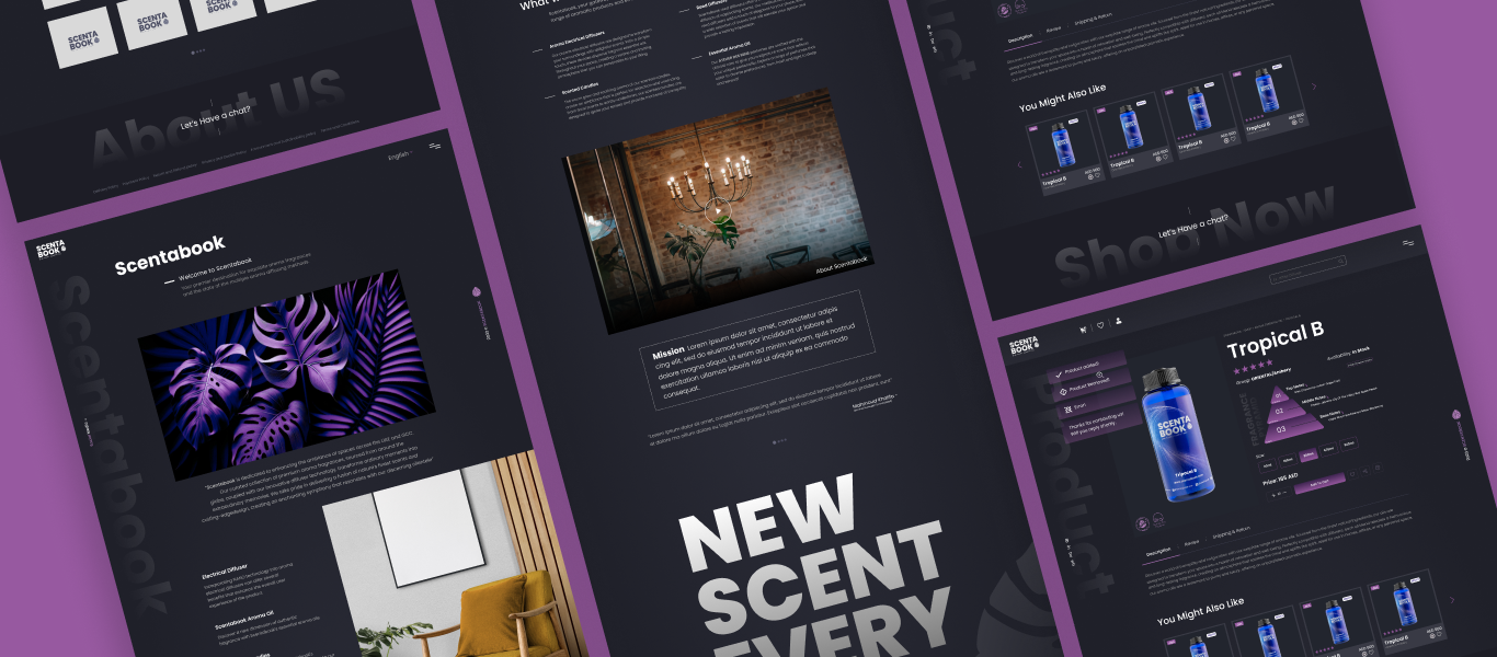 Scentabook project